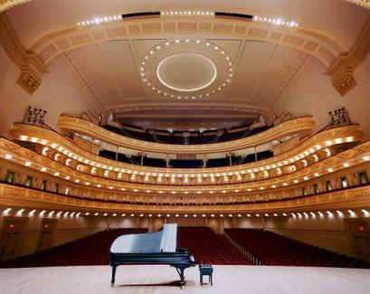 Carnegie Hall - One of the world's best known concert halls