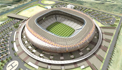 Soccer City, Johannesburg - Stadium for South Africa's World Cup 2010 Final