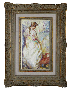 Review of Luxury Gift  Royo Painting  Sombrilla de Rojo