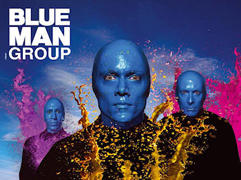 What on Earth are the Blue Man Group