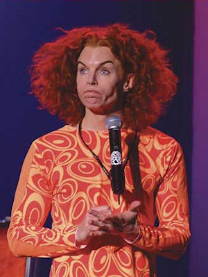 Carrot Top Keeps The Audience in Stitches at The Luxor Las Vegas