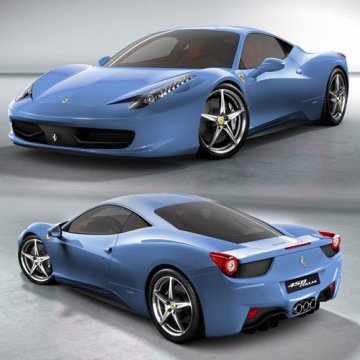 Luxurious Cars - The Ferrari 458 Italia
