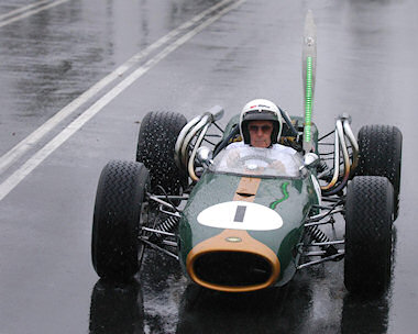 Jack Brabham - the first F1 driver to use a rear-engine car