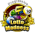 Lottomadness progressive jackpot